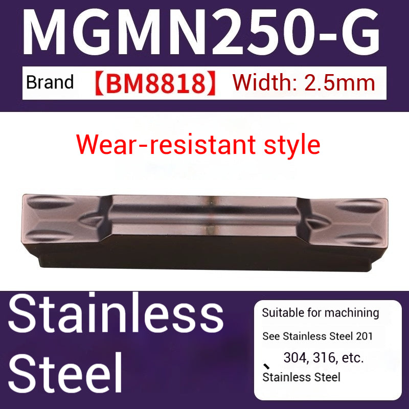1031-CNC grooving cut-off inserts lathe end face clamp cutter grain mgmn300-m steel parts stainless steel cutter head Shandong Denso Pricision Tools Co.,Ltd.